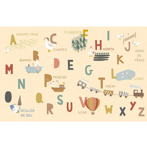 Playmat ABC dos Patos Exclusivo Coisas da Doris
