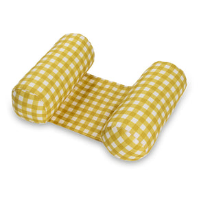 Rolinho Segura Bebê Xadrez Mostarda