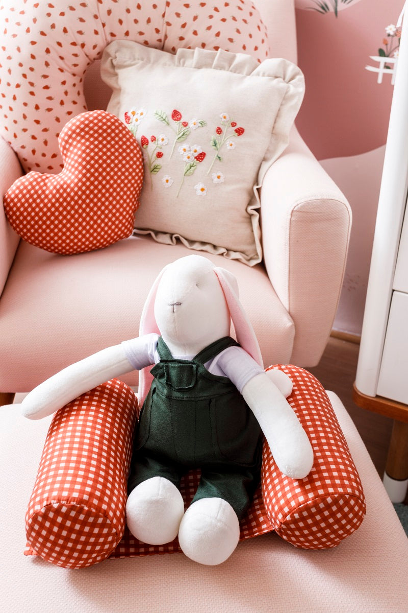 Rolinho Segura Bebê Vichy Vermelho