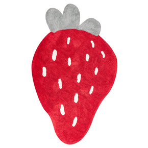 Tapete de Algodão Morango Exclusivo