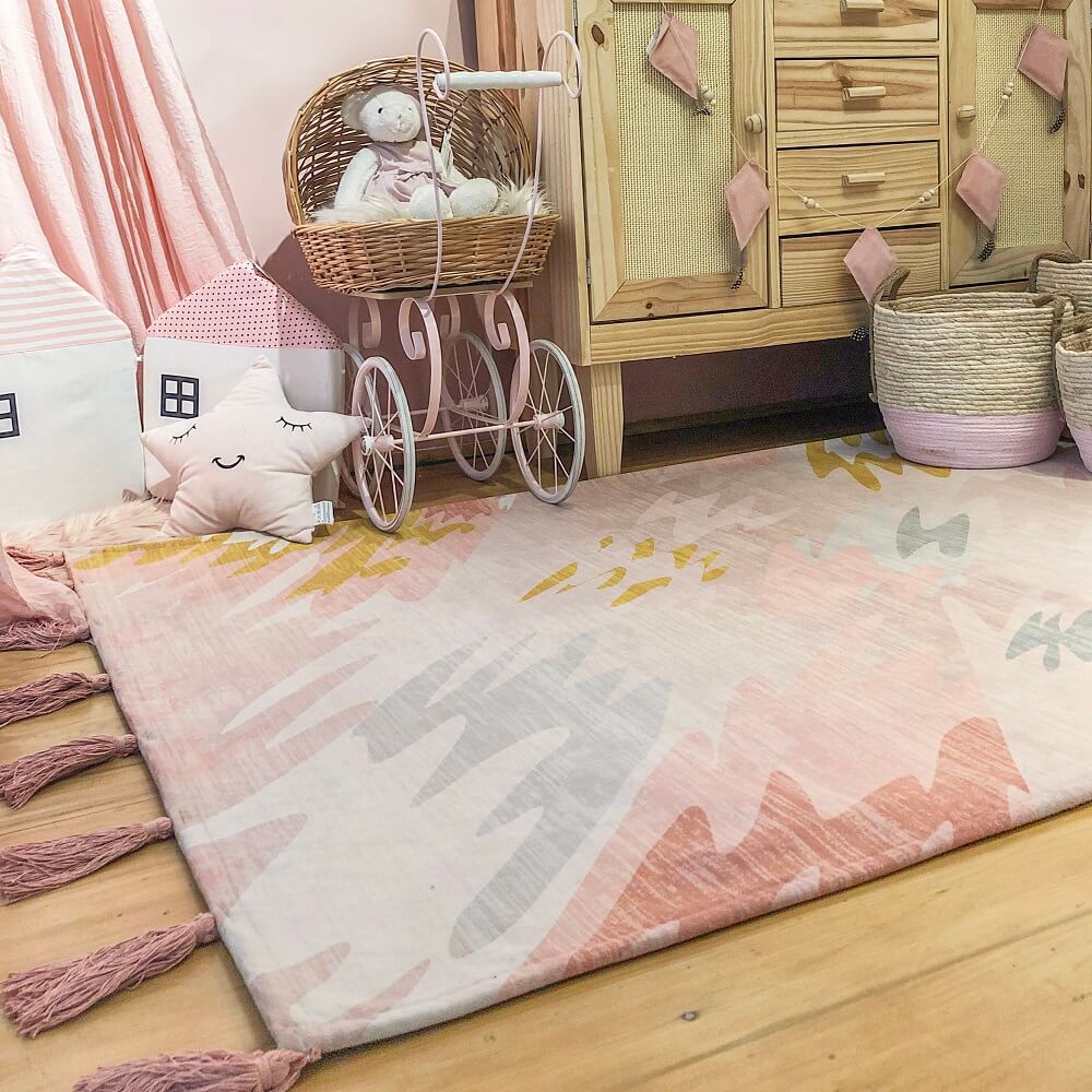 Tapete de Poliéster Aquarela