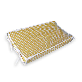 Trocador Americano Xadrez Mostarda