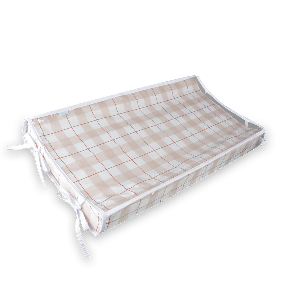 Trocador Americano Xadrez Vermelho