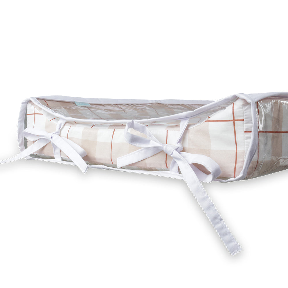 Trocador Americano Xadrez Vermelho