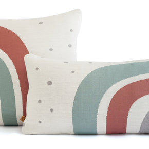 Almofada de Tricot Arco-íris Rian Tricot Nova Coleção