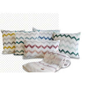 Almofada de Tricot Zig G Rian Tricot Nova Coleção