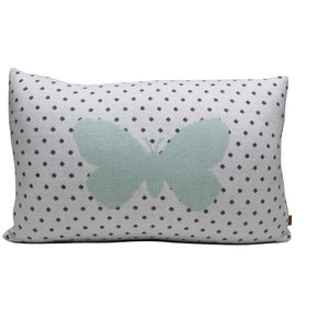 Almofada Dupla Face Borboleta Rian Tricot