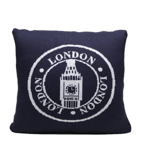 Almofada Dupla Face Selo de Londres Rian Tricot