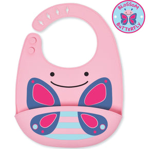 Babador Silicone Zoo Borboleta