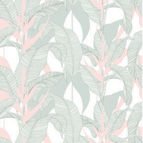 Papel de Parede Folhagem Tropical II