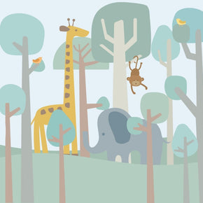 Painel de Parede Floresta Claro