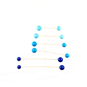 Móbile Bolas Azul Pequeno