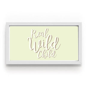Quadro Real Wild Child Verde