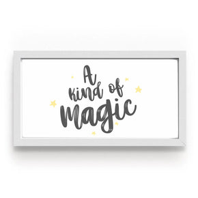 Quadro A Kind Of Magic Preto