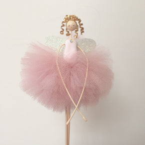 Fada em Pé Pequena Rose