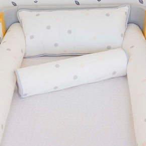 Kit Berço Poá Rosa