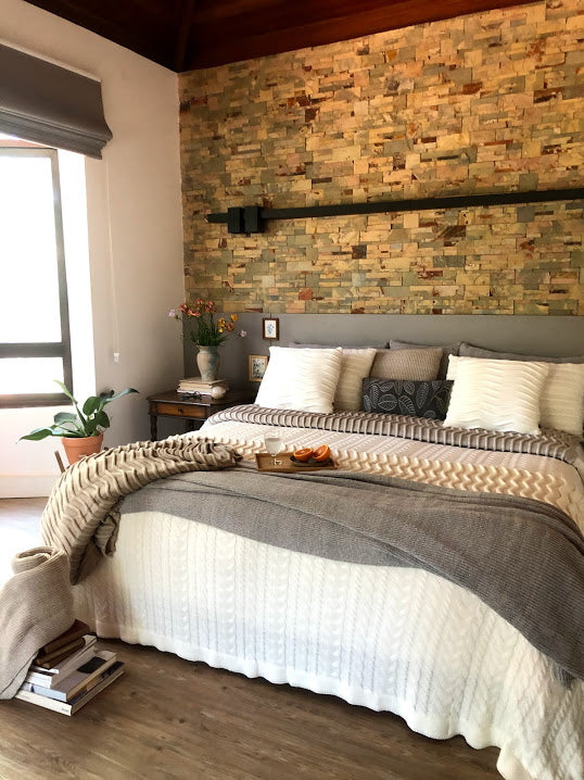 Manta Peseira Solteiro 200 x 120 Rian Tricot Rosa e Amarelo