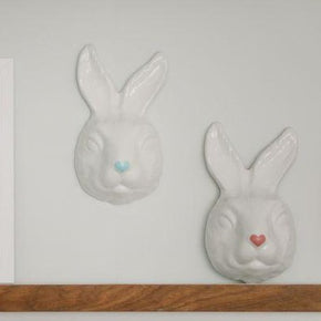 Coelho de Parede Focinho Azul ou Rosa