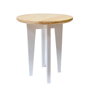 Mesa Redonda Pequena Colorida