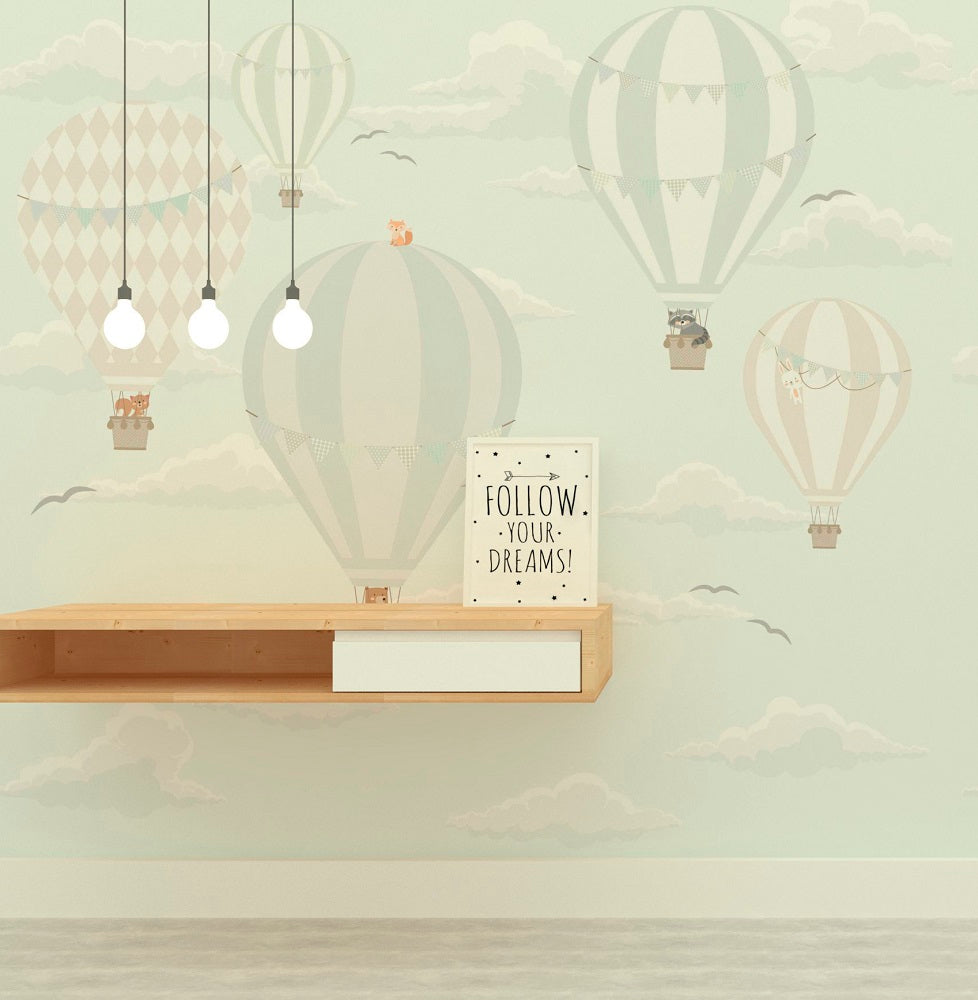 Painel de Parede Balões