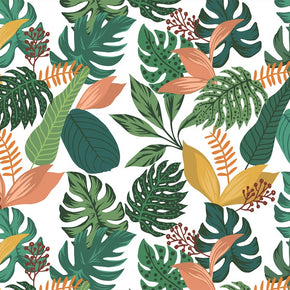 Painel de Parede Folhagem Tons Terrosos