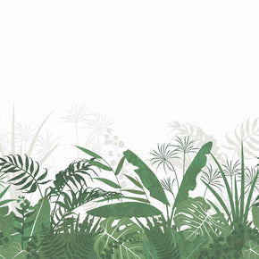 Painel de Parede Selva Verde Escuro