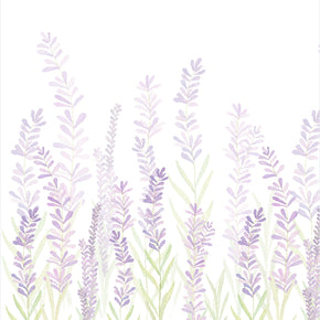 Painel de Parede Lavanda Aquarelado