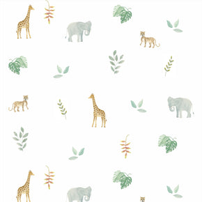 Papel de Parede Savana Aquarelado