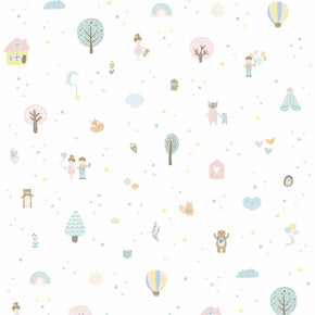 Papel de Parede Cidade Mágica I Estampa Exclusiva Coisas da Doris