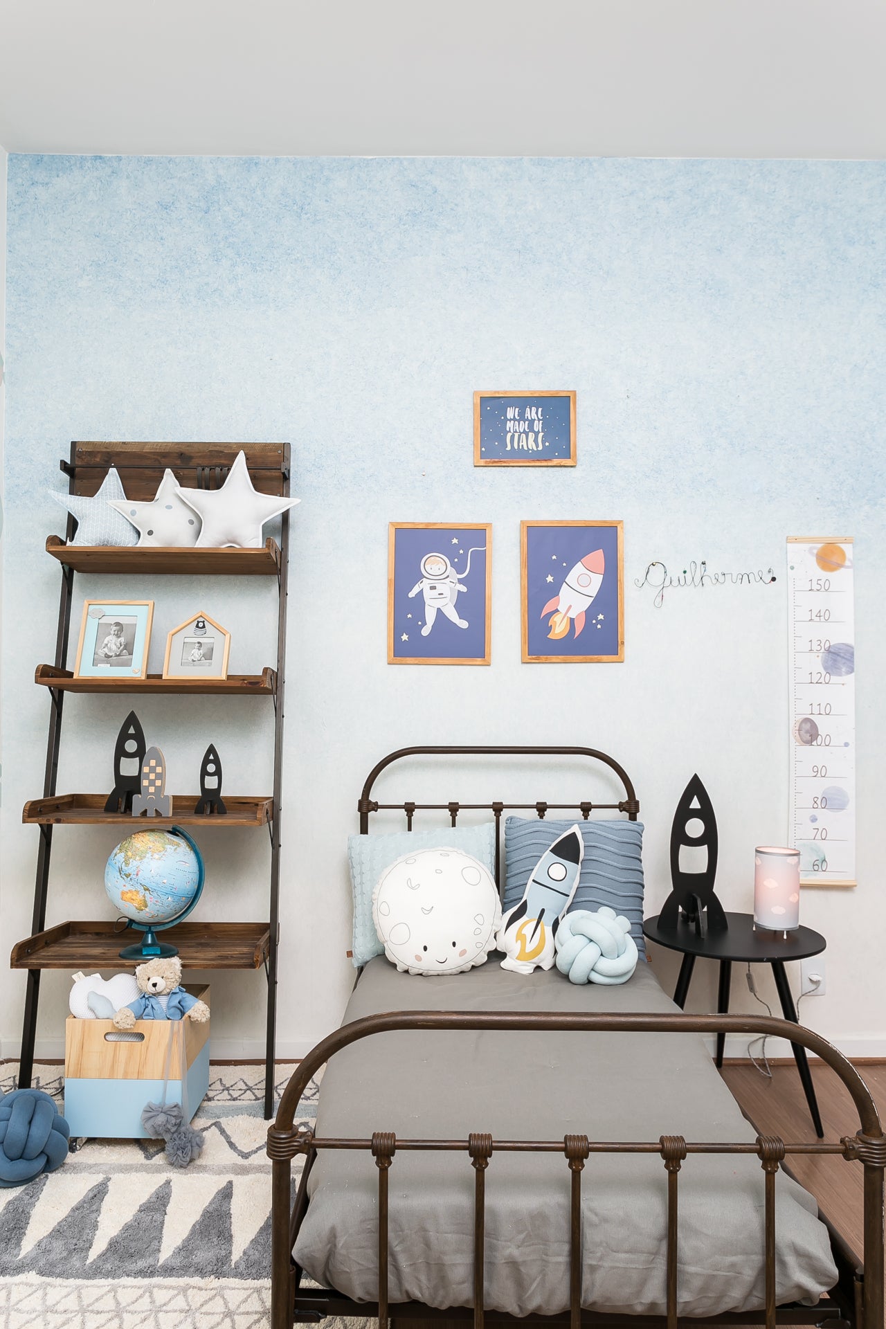 Painel de Parede Degradê Aquarelado