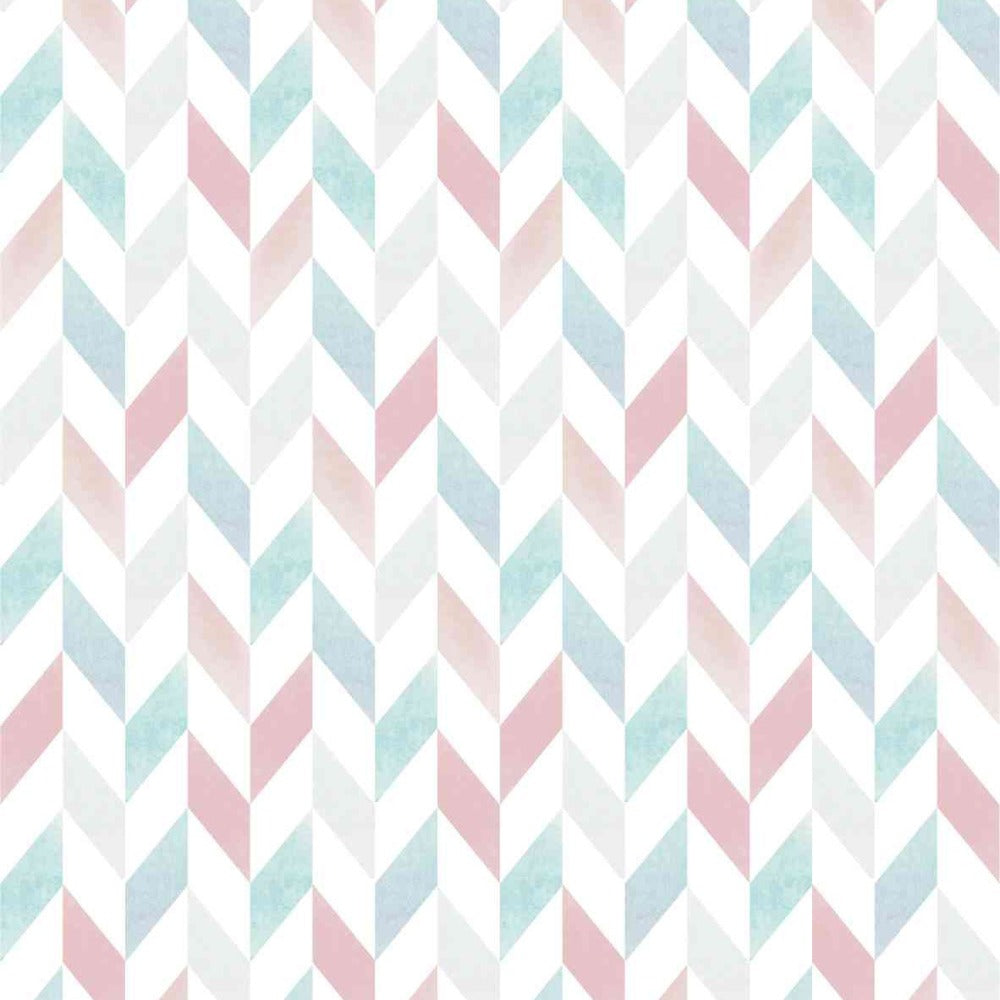 Papel de Parede Geométrico Aquarelado