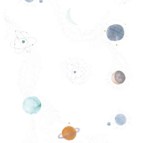 Papel de Parede Planetas Coloridos