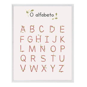 Quadro ABC Floral