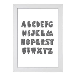Quadro Alfabeto Preto