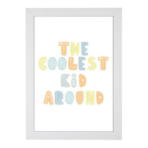 Quadro The Coolest Kid Around Colorido