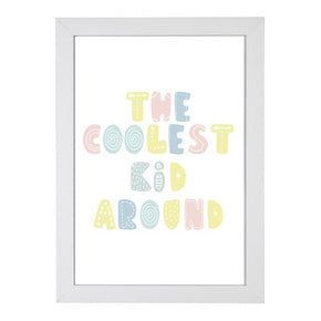 Quadro The Coolest Kid Around Colorido