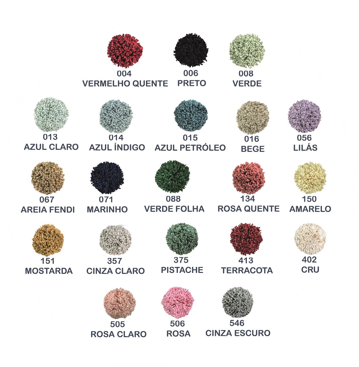 Tapete de Algodão Assimétrico