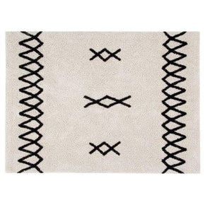 Tapete Atlas Preto 120 x 160 cm Lorena Canals