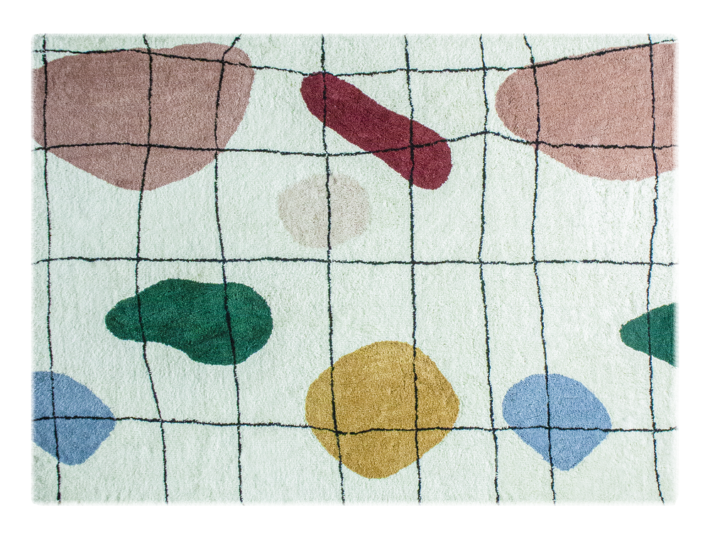 Tapete de Algodão Células