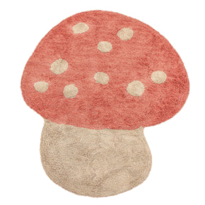 Tapete de Algodão Cogumelo Exclusivo