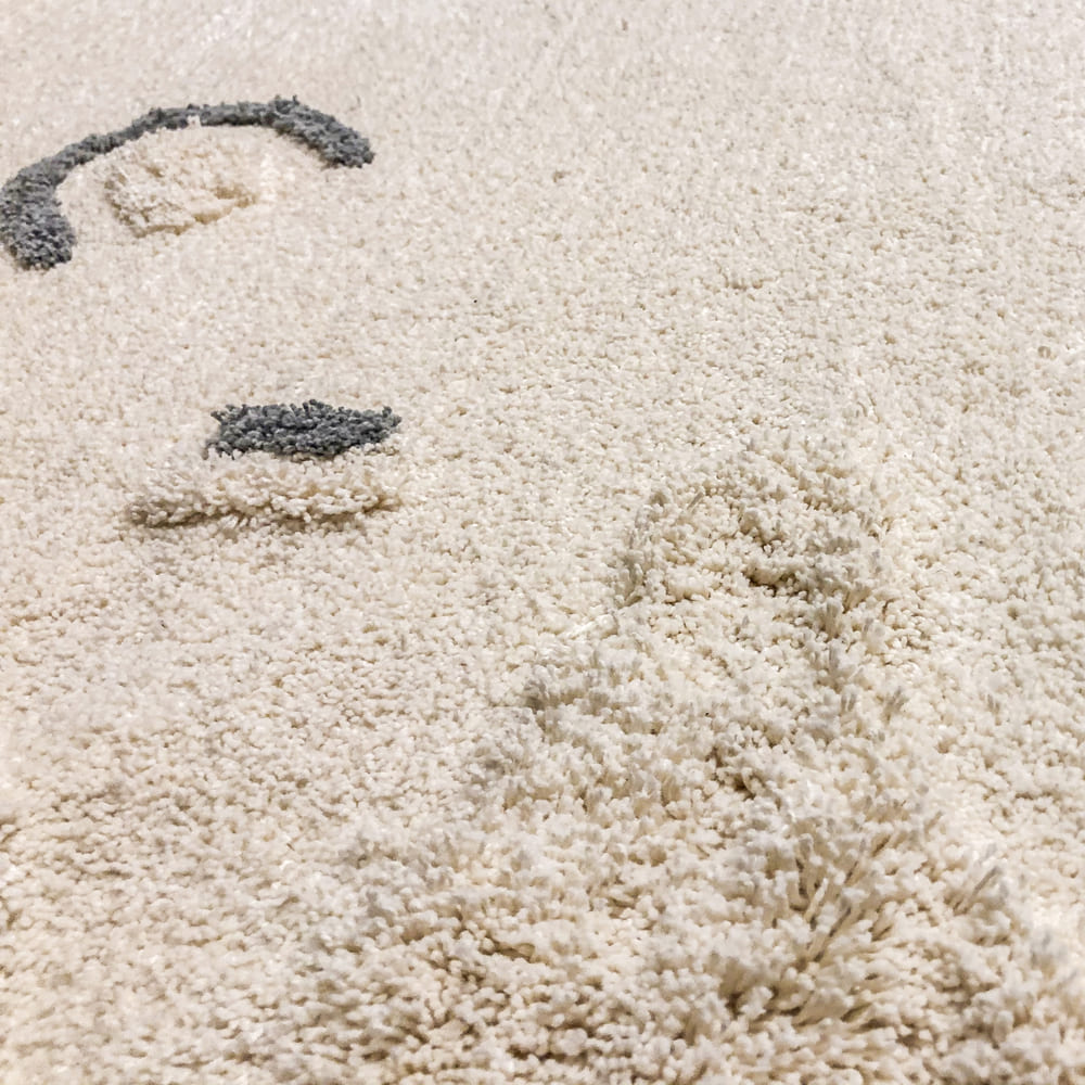 Tapete de Algodão Urso Polar