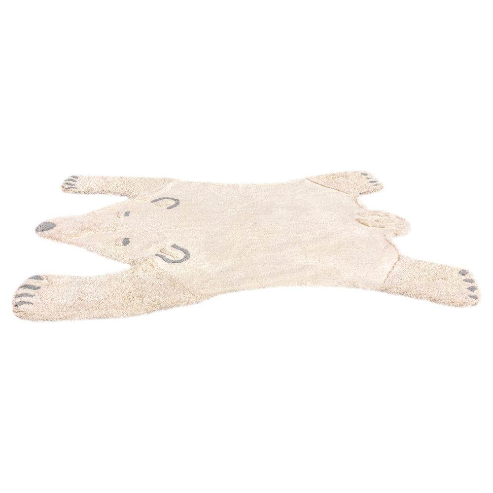 Tapete de Algodão Urso Polar