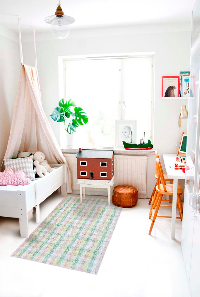 Tapete de Algodão Xadrez