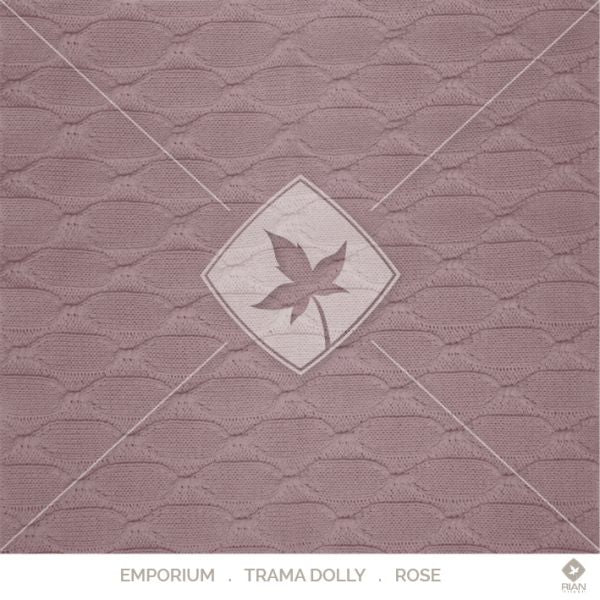 Manta Peseira Solteiro 200 x 120 Rian Tricot Rosa e Amarelo