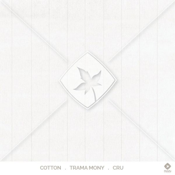 Manta Peseira Solteiro 200 x 120 Rian Tricot Cru e Cinza