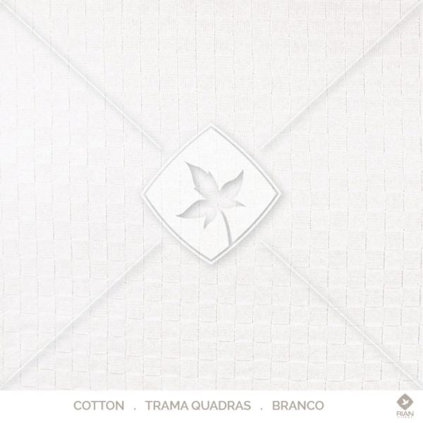 Manta Peseira Solteiro 200 x 120 Rian Tricot Cru e Cinza