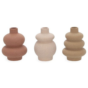 Mini Vaso Cerâmica Boho