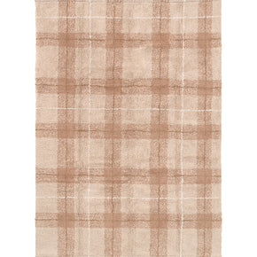 Tapete Lavável Tartan Rose M 140 x 190 cm Lorena Canals