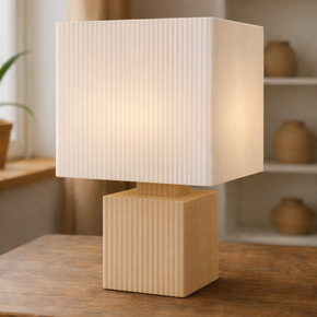 Luminária Prisma - Base Bege