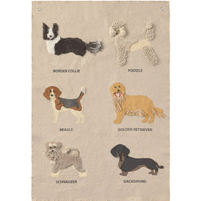 Enfeite de parede Dogs 70 x 100 cm Lorena Canals
